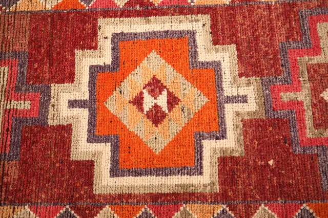 Antique Turkey Tribal Rug 93494