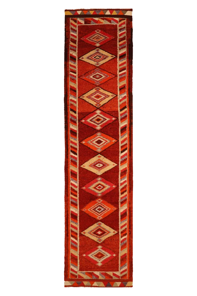 Antique Turkey Tribal Rug 93495