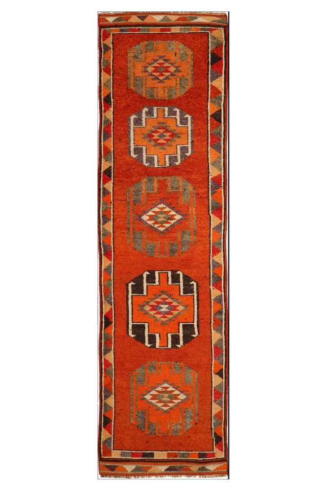 Antique Turkey Tribal Rug 93496