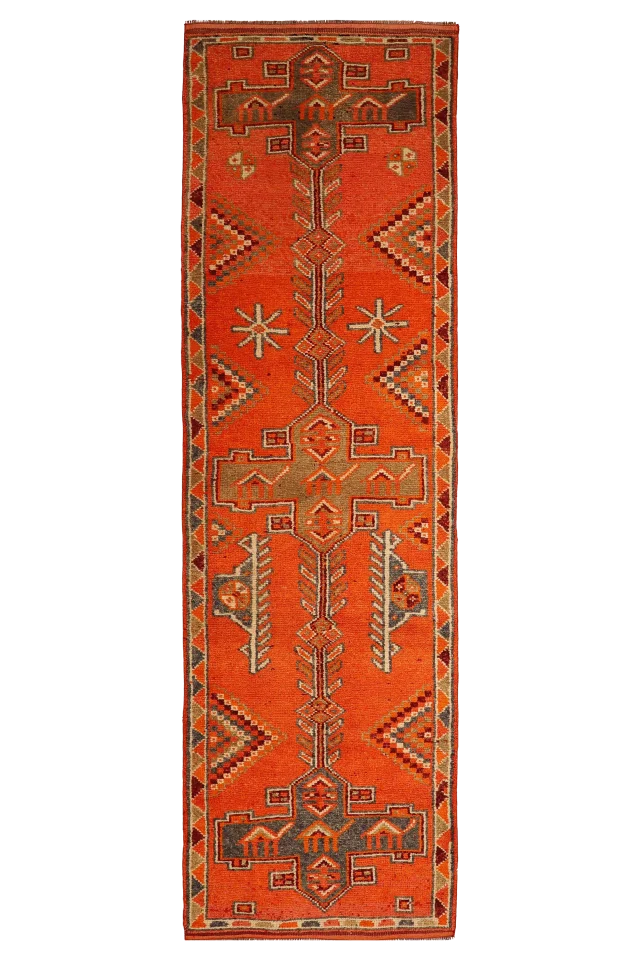 Antique Turkey Tribal Rug 93505