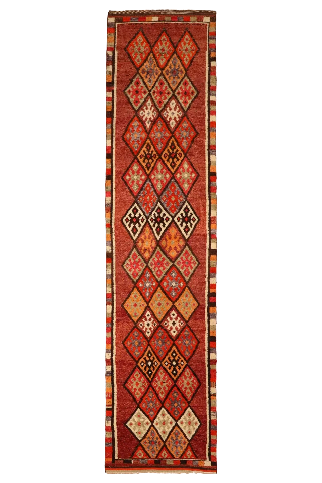 Antique Turkey Tribal Rug 93506