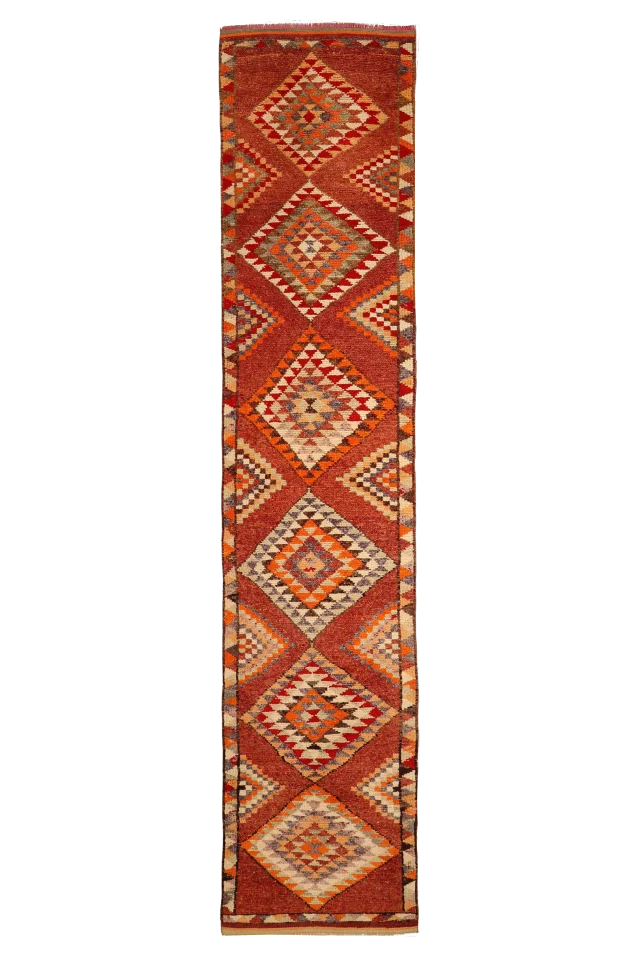 Antique Turkey Tribal Rug 93512