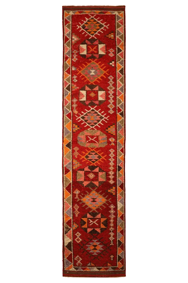 Antique Turkey Tribal Rug 93513