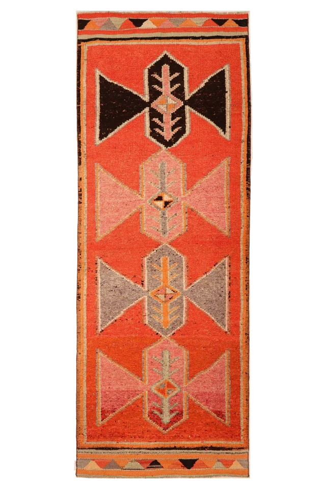 Antique Turkey Tribal Rug 93519