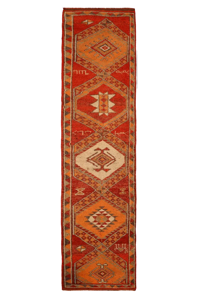 Antique Turkey Tribal Rug 93524