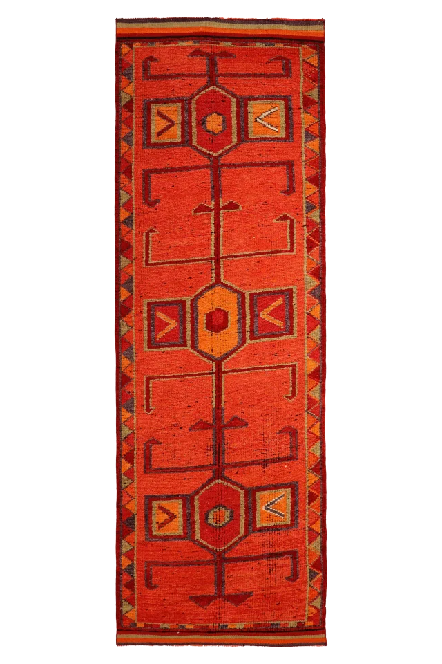 Antique Turkey Tribal Rug 93525