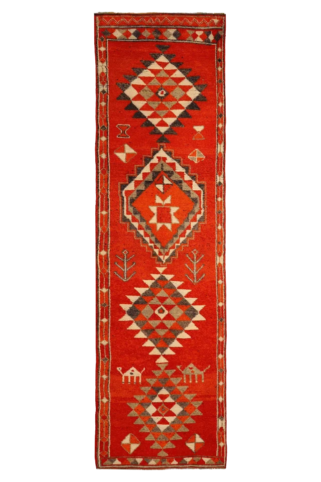 Antique Turkey Tribal Rug 93526