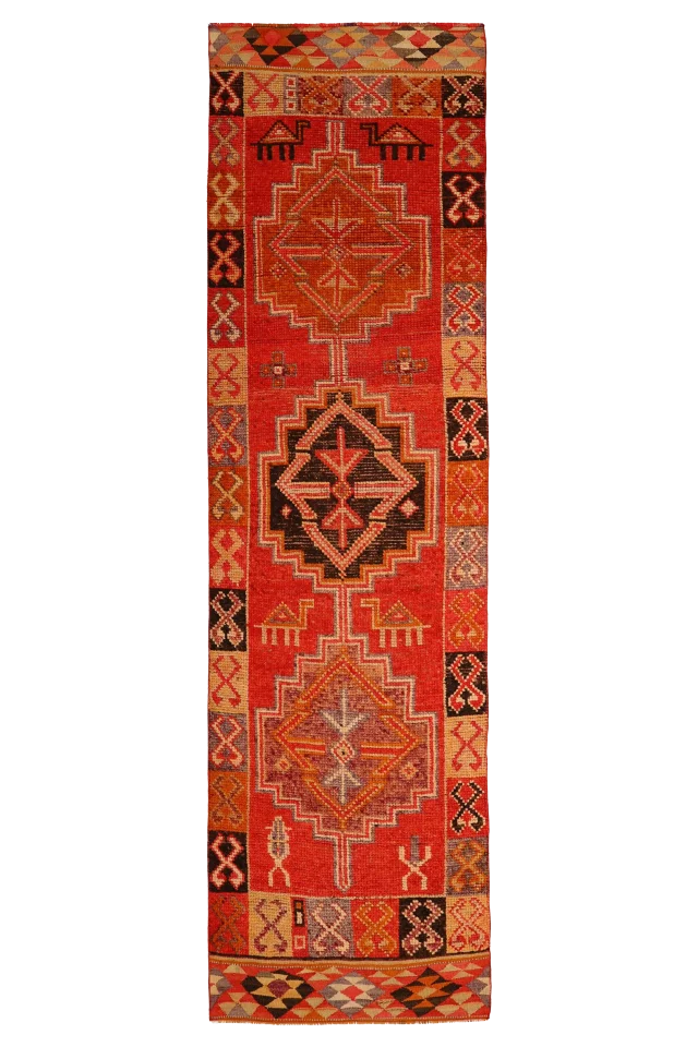 Antique Turkey Tribal Rug 93527