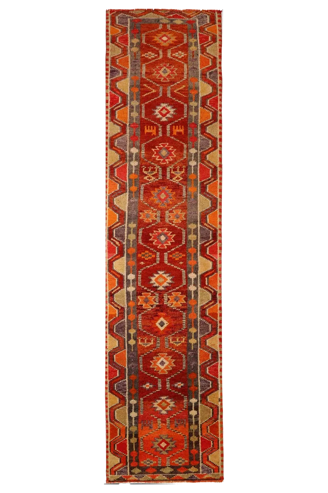 Antique Turkey Tribal Rug 93534