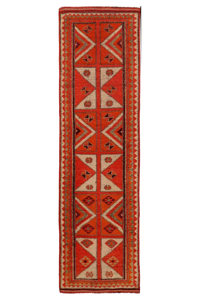 Antique Turkey Tribal Rug 93537