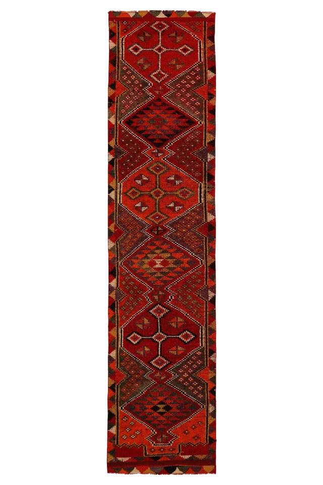 Antique Turkey Tribal Rug 93538