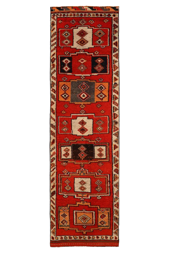 Antique Turkey Tribal Rug 93540