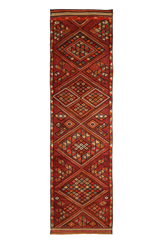 Antique Turkey Tribal Rug 93544