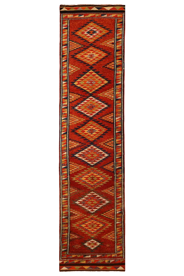 Antique Turkey Tribal Rug 93549