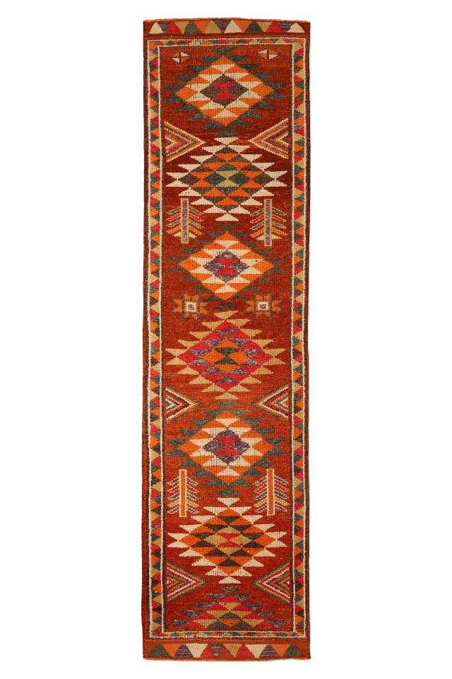 Antique Turkey Tribal Rug 93550