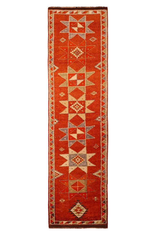 Antique Turkey Tribal Rug 93551