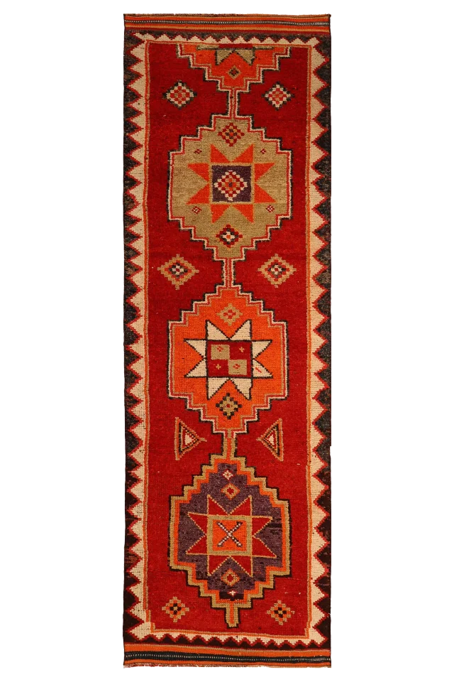 Antique Turkey Tribal Rug 93559