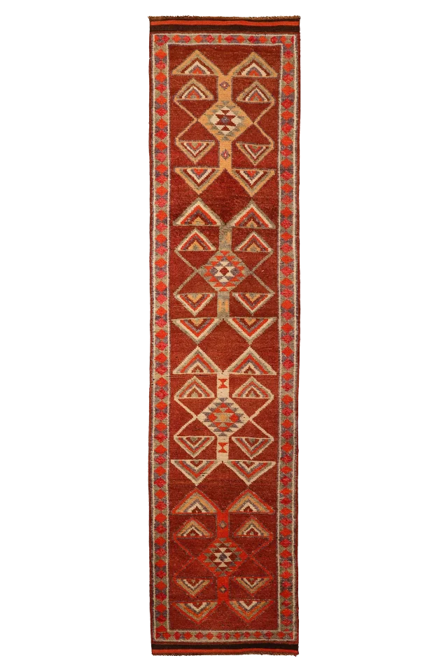 Antique Turkey Tribal Rug 93560