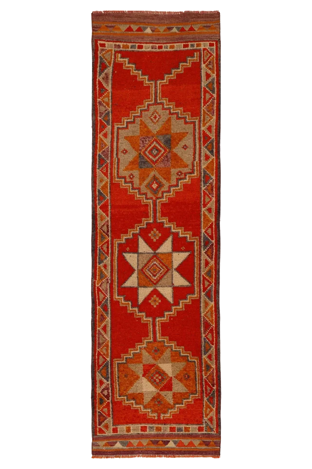 Turkey Tribal Runner Rug 93562