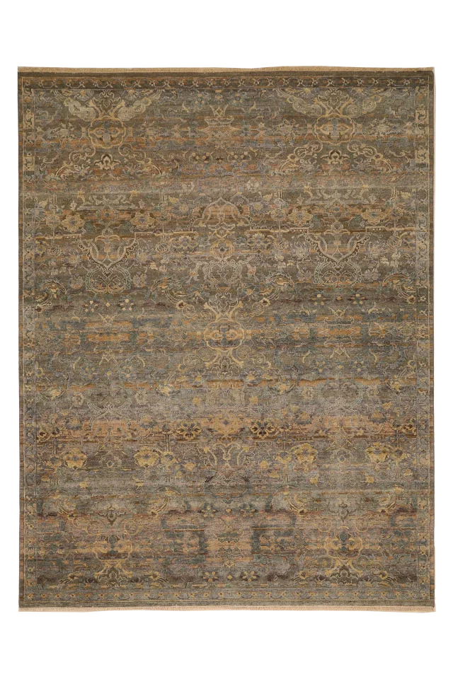 India Oushak Rug 93570