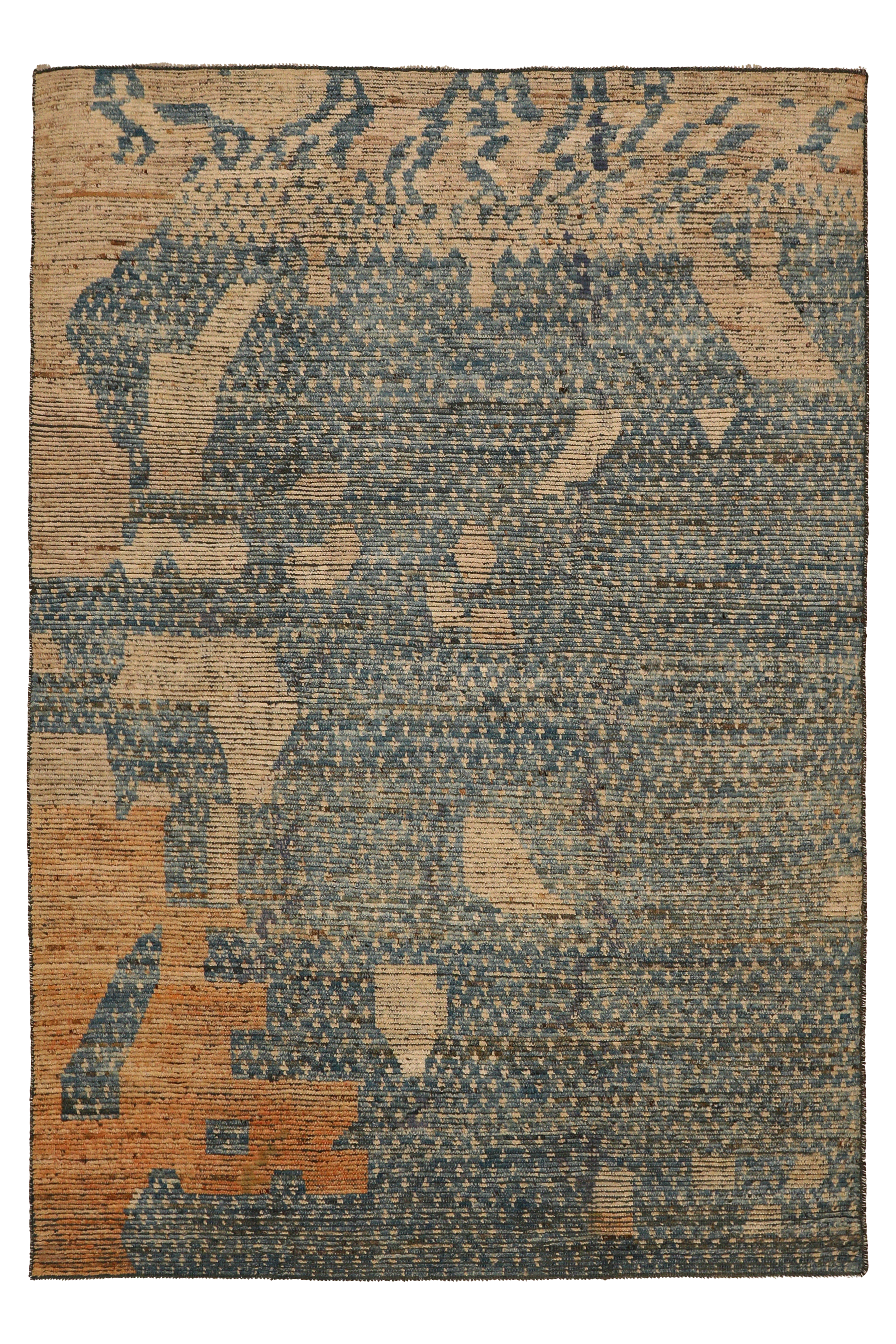 Thumbnail 1 for Afghanistan Moroccan Tribal Rug 93590