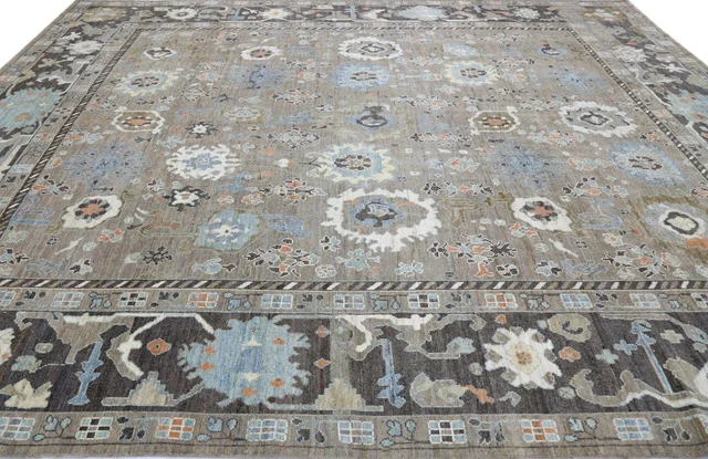Turkey Oushak Tribal Rug 93606