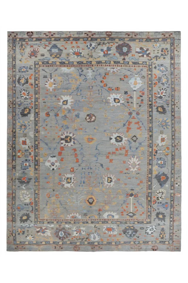 Turkey Oushak Tribal Rug 93612