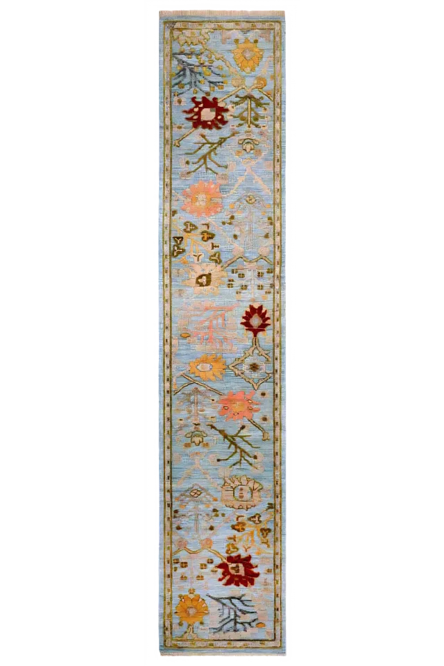 Turkey Oushak Tribal Rug 93621