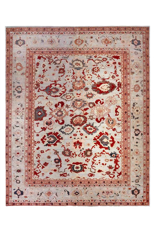 Turkey Oushak Tribal Rug 93624