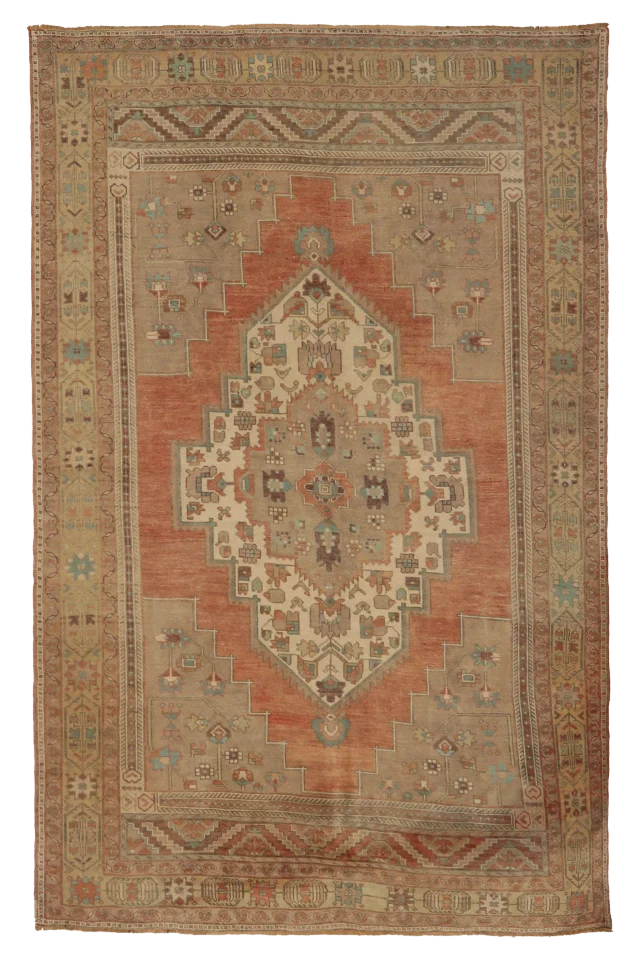 Antique Turkey Traditional Rug 93646