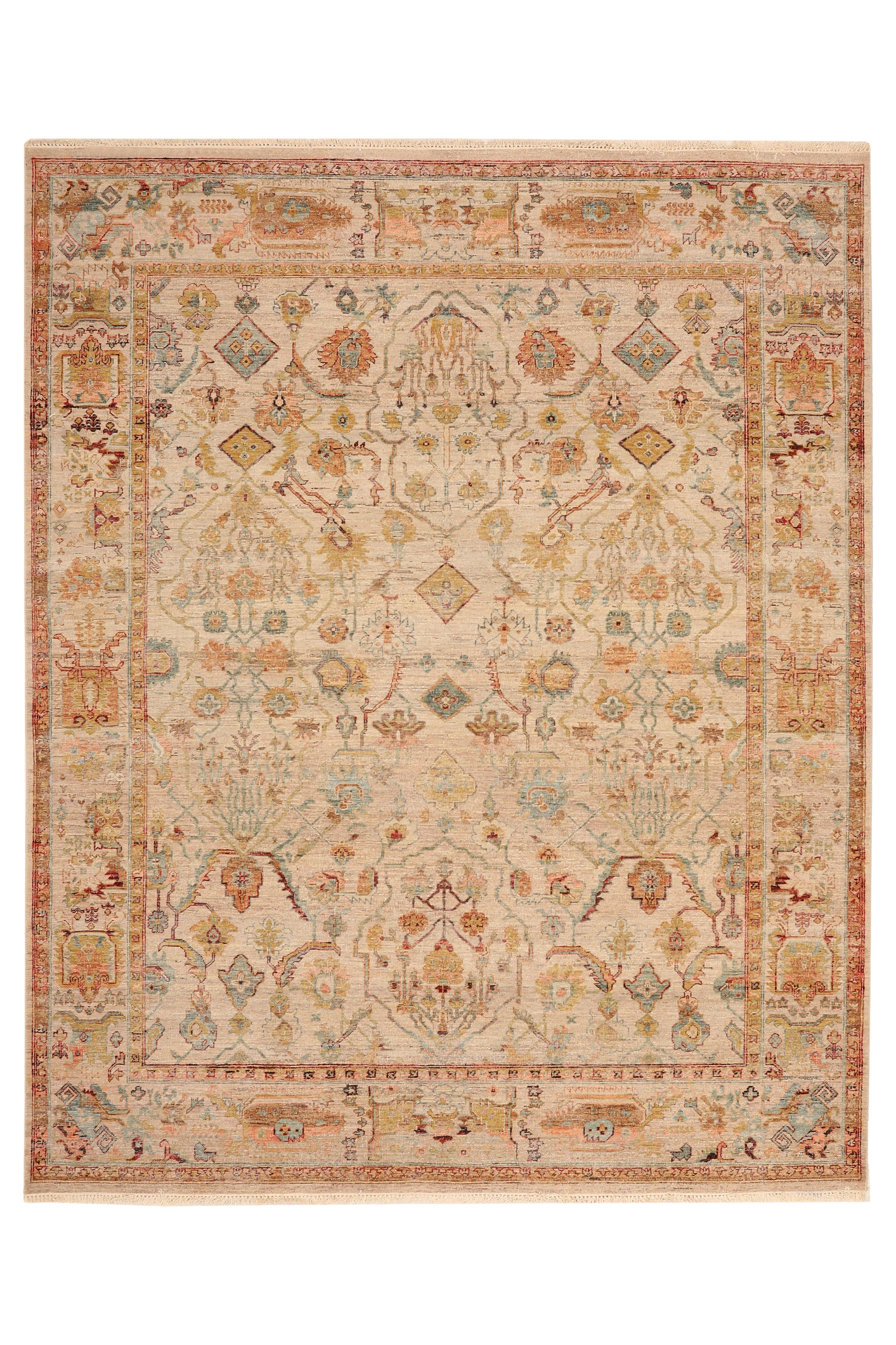 India Oushak Modern / Contemporary Rug 93785