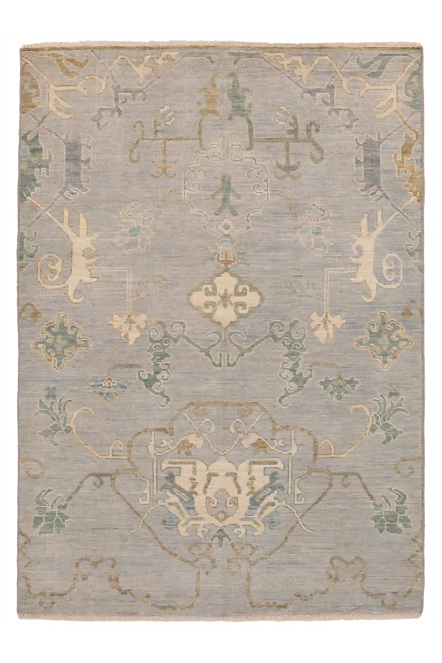 Afghanistan Oushak Tribal Rug 93801