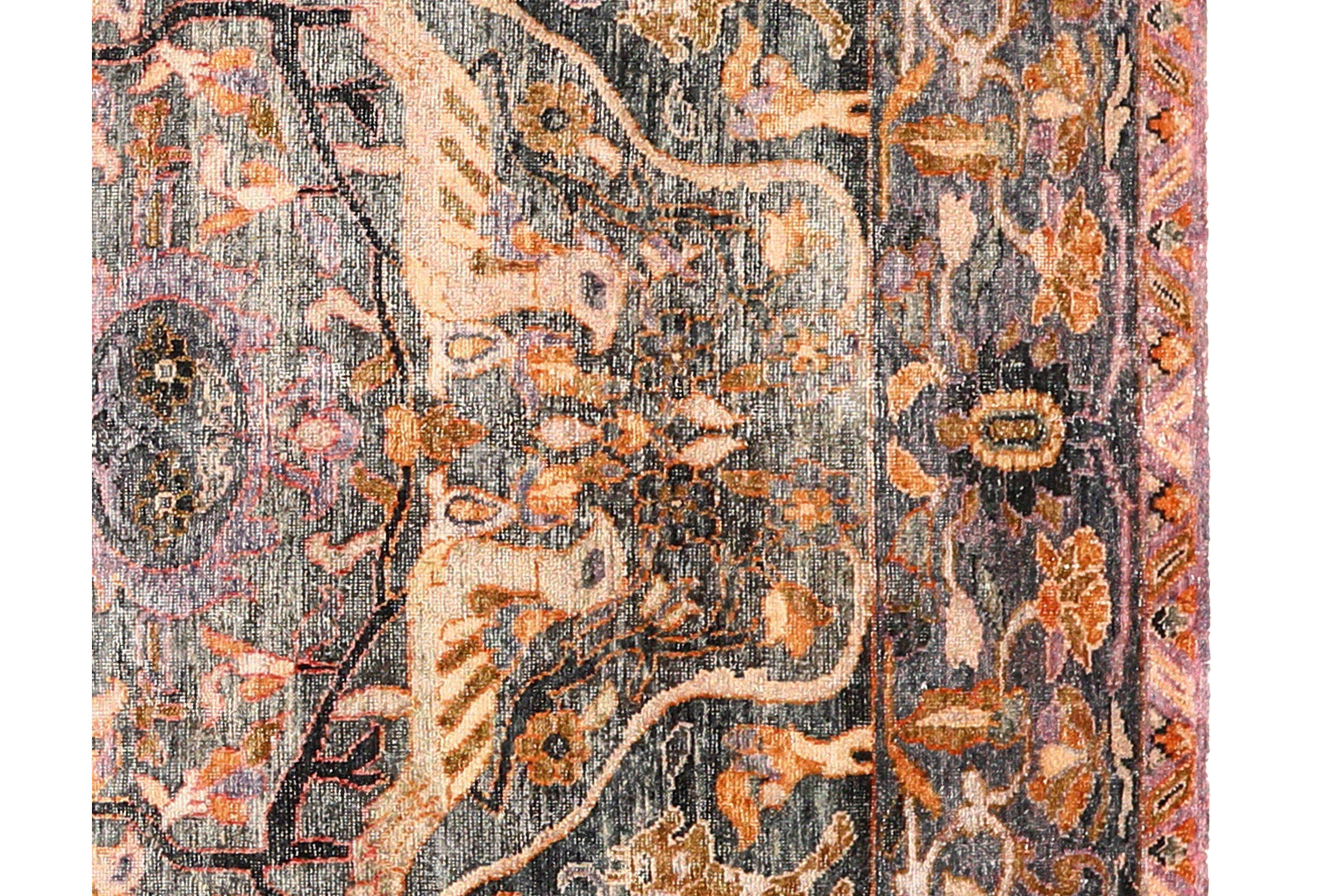 Thumbnail 6 for India Sari Silk Modern / Contemporary Rug 93823