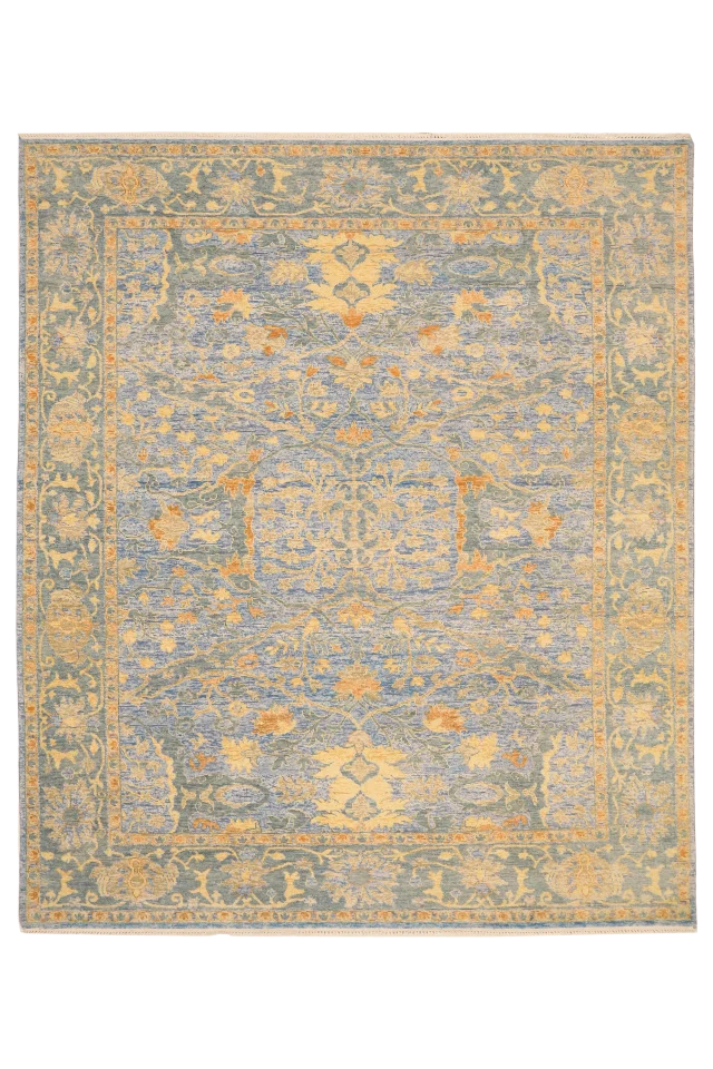 India Oushak Rug 93835