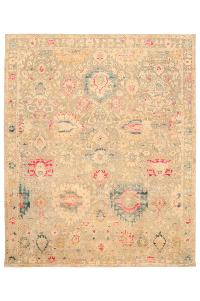 India Sari Silk Rug 93839