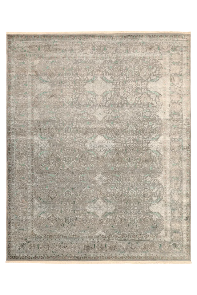 India Tabriz Rug 93846