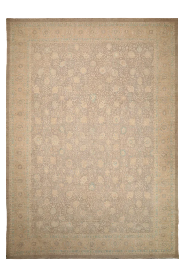 India Tabriz Rug 93864