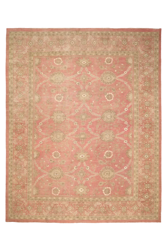 India Tabriz Transitional Rug 93865