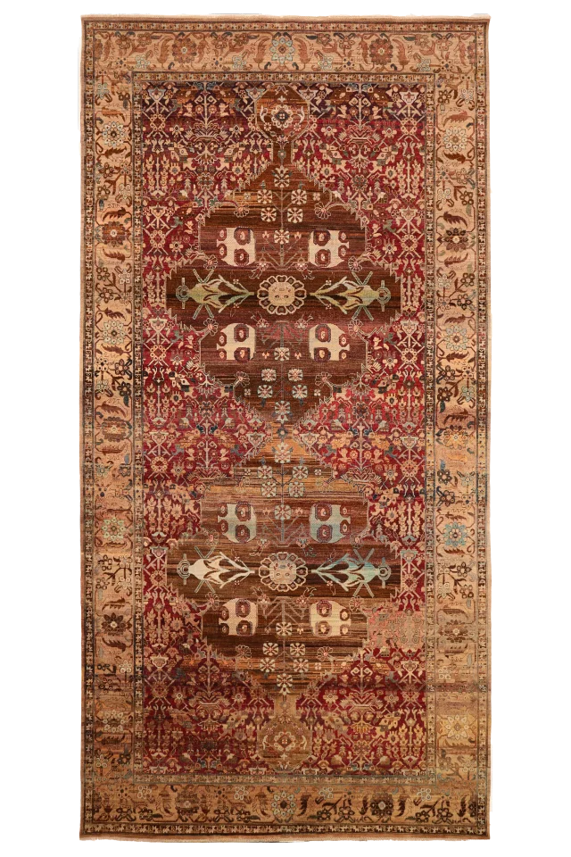 India Malayer Modern / Contemporary Rug 93878