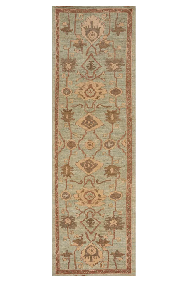 Turkey Oushak Tribal Rug 94545
