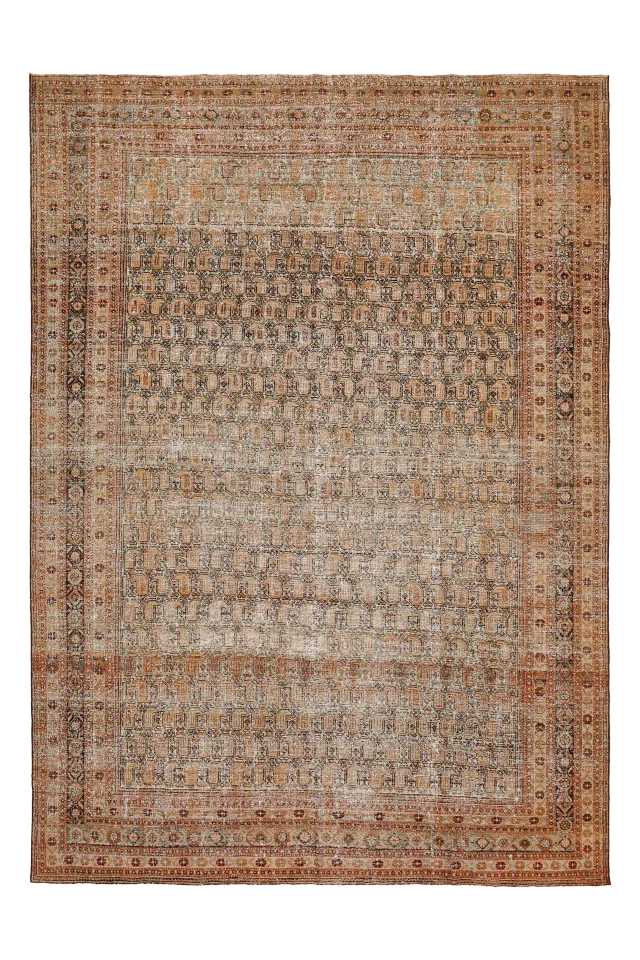 Antique Persian Mahal Traditional Rug 94559
