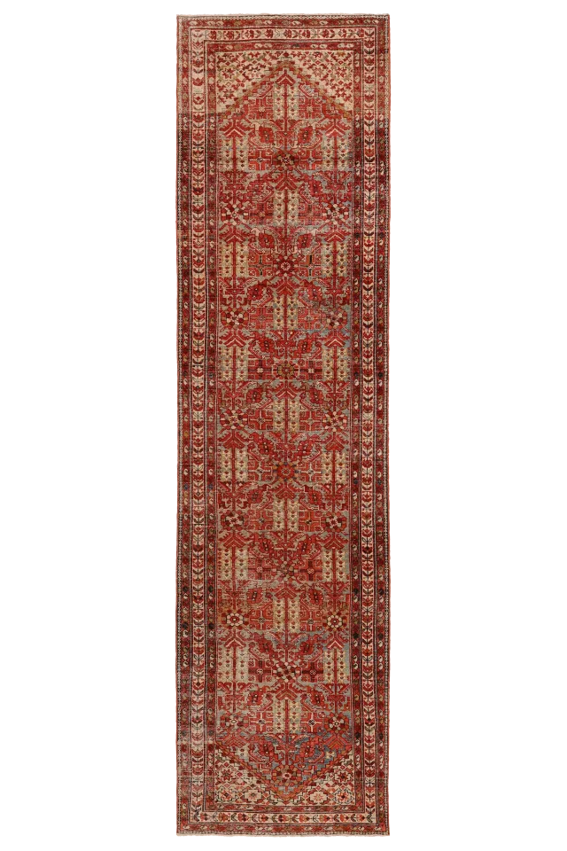 Antique Persian Malayer Traditional Rug 94562