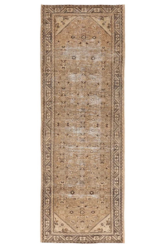 Antique Persian Mahal Traditional Rug 94572