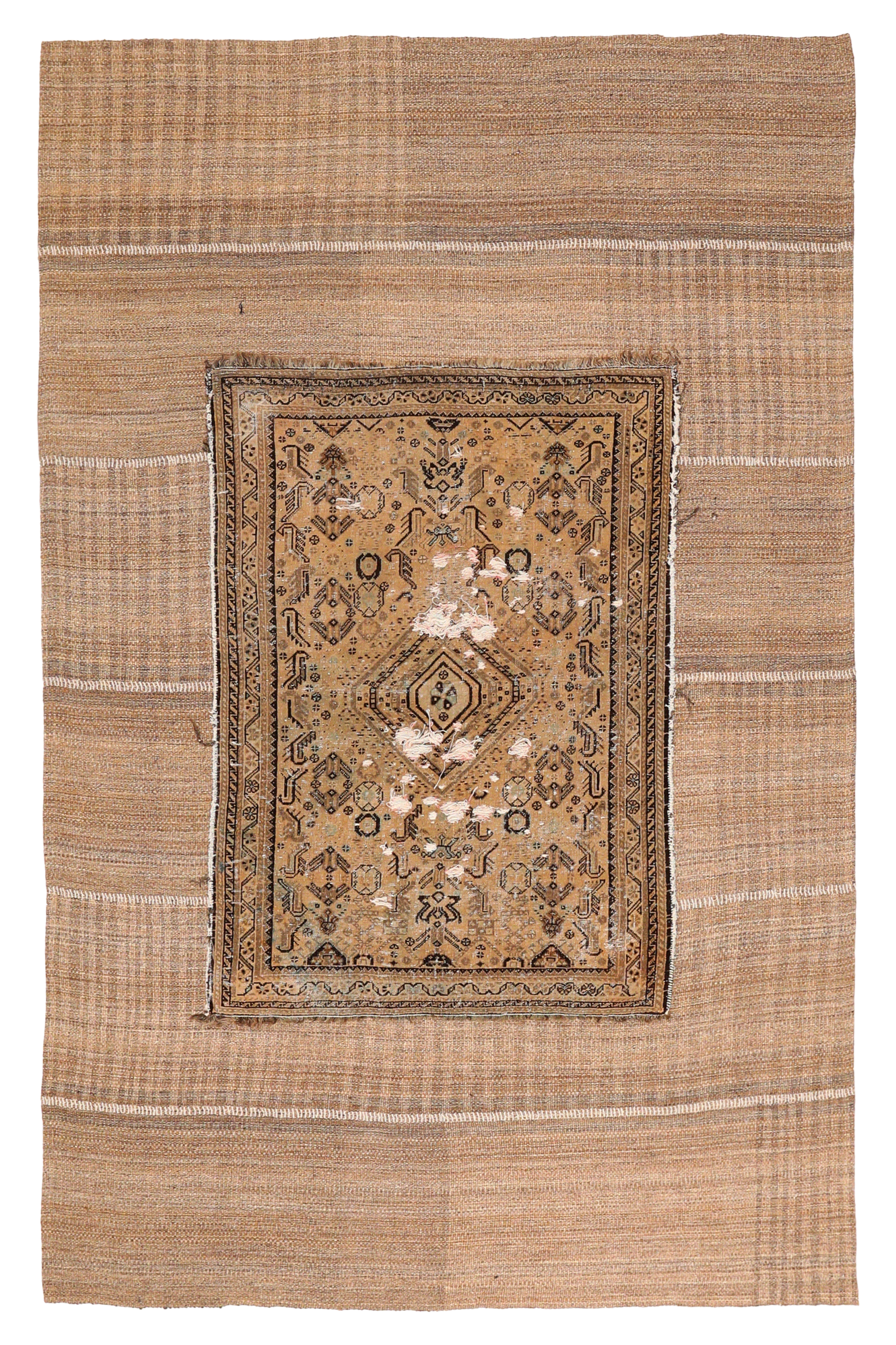 Thumbnail 1 for Turkey Abadeh Tribal Rug 94621