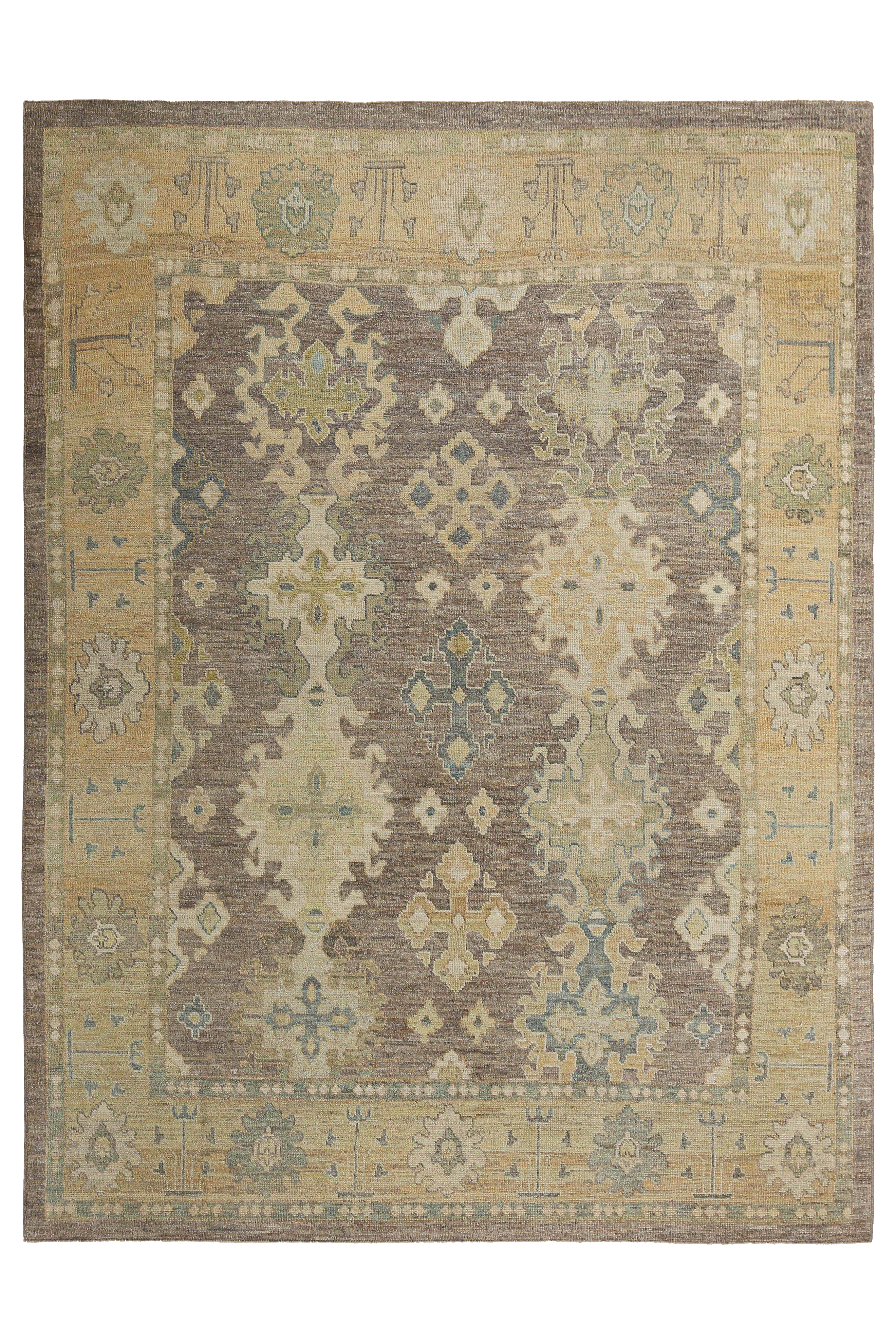 Turkey Oushak Tribal Rug 95833