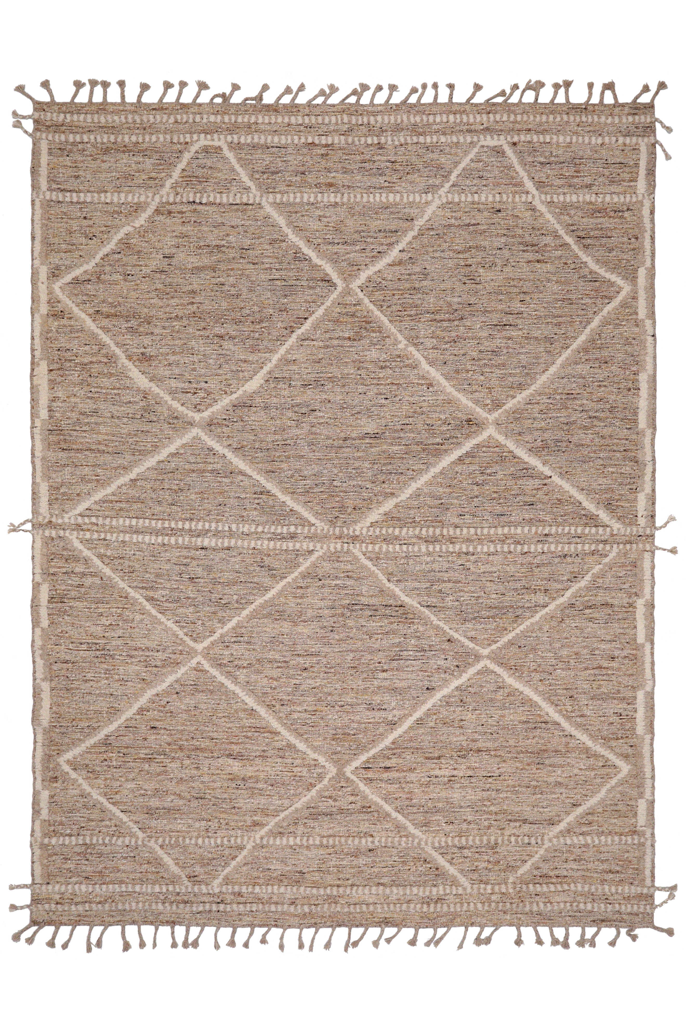 India Moroccan Modern / Contemporary Rug 96537