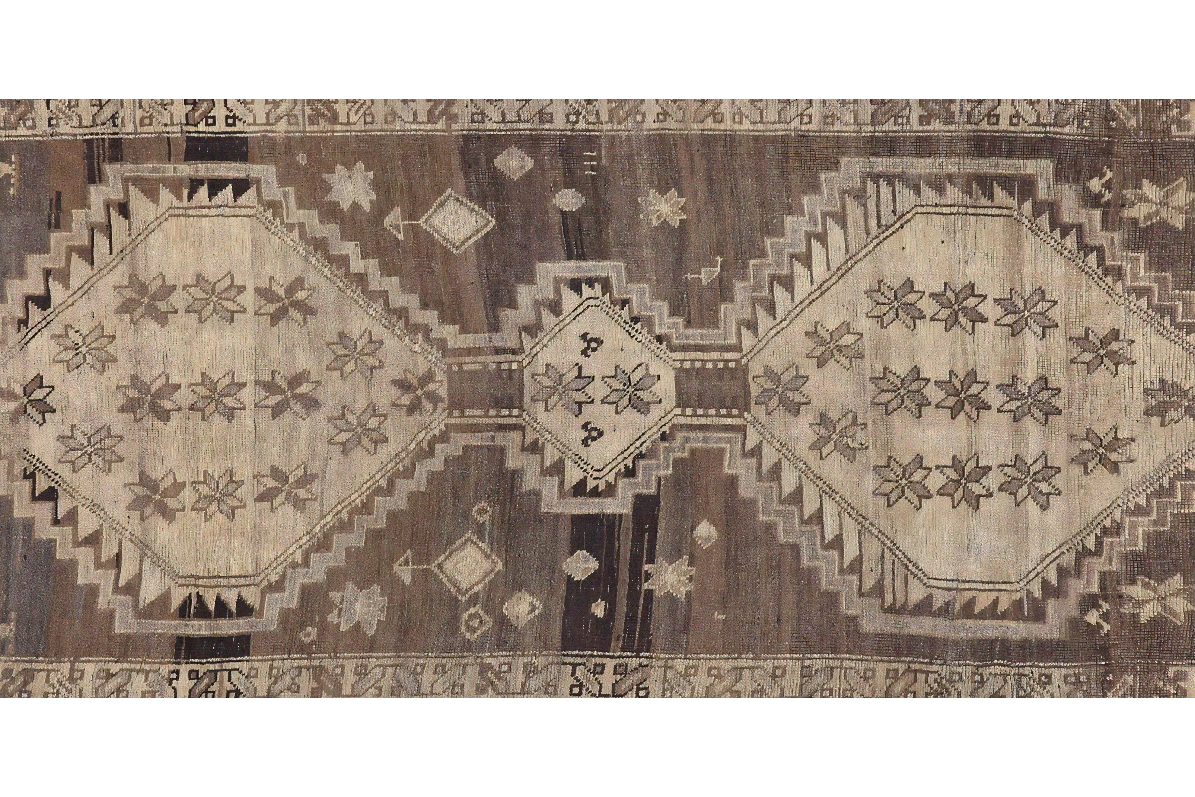 Thumbnail 3 for Antique Persian Bijar Traditional Rug 96713