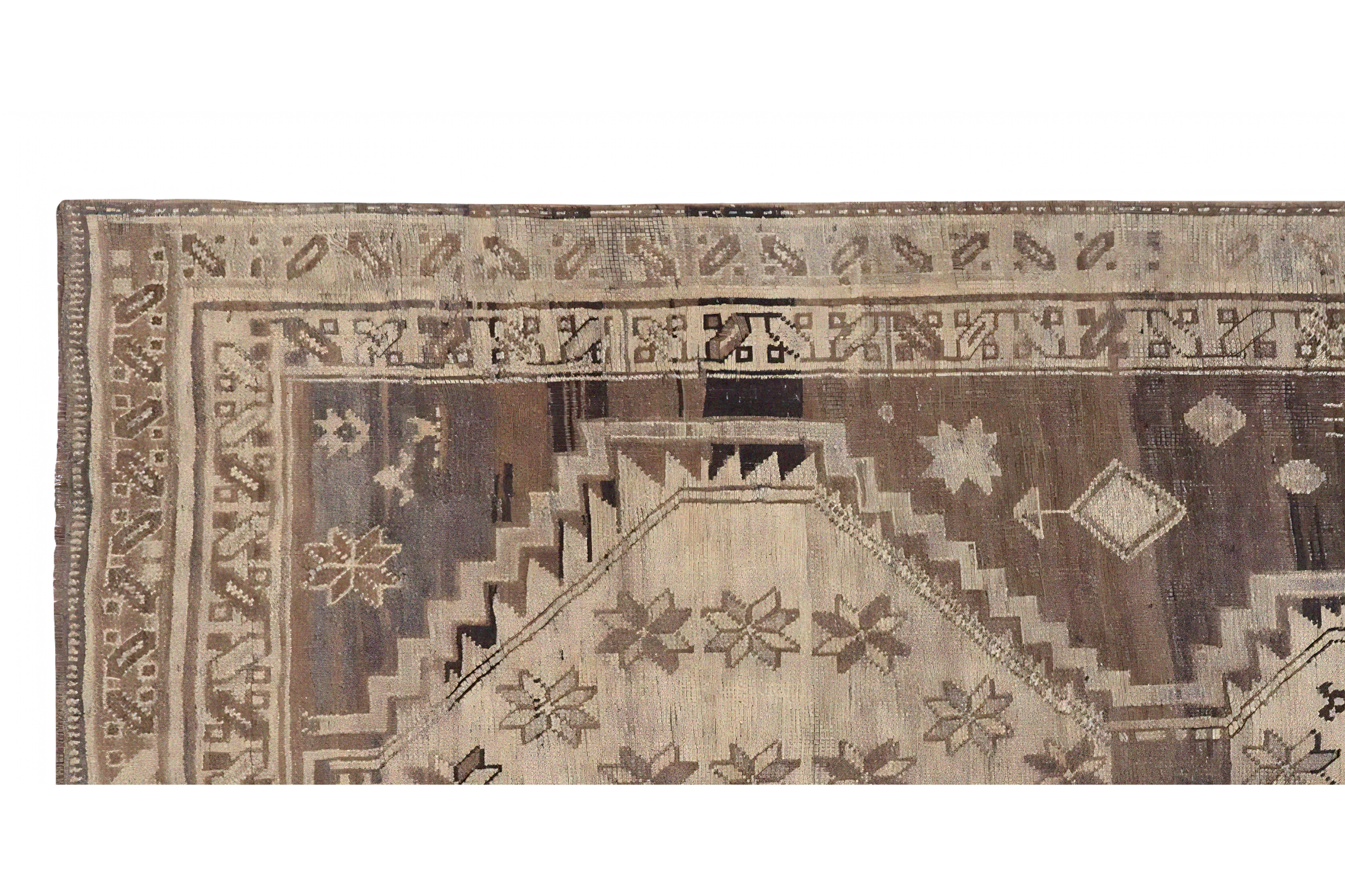 Thumbnail 5 for Antique Persian Bijar Traditional Rug 96713