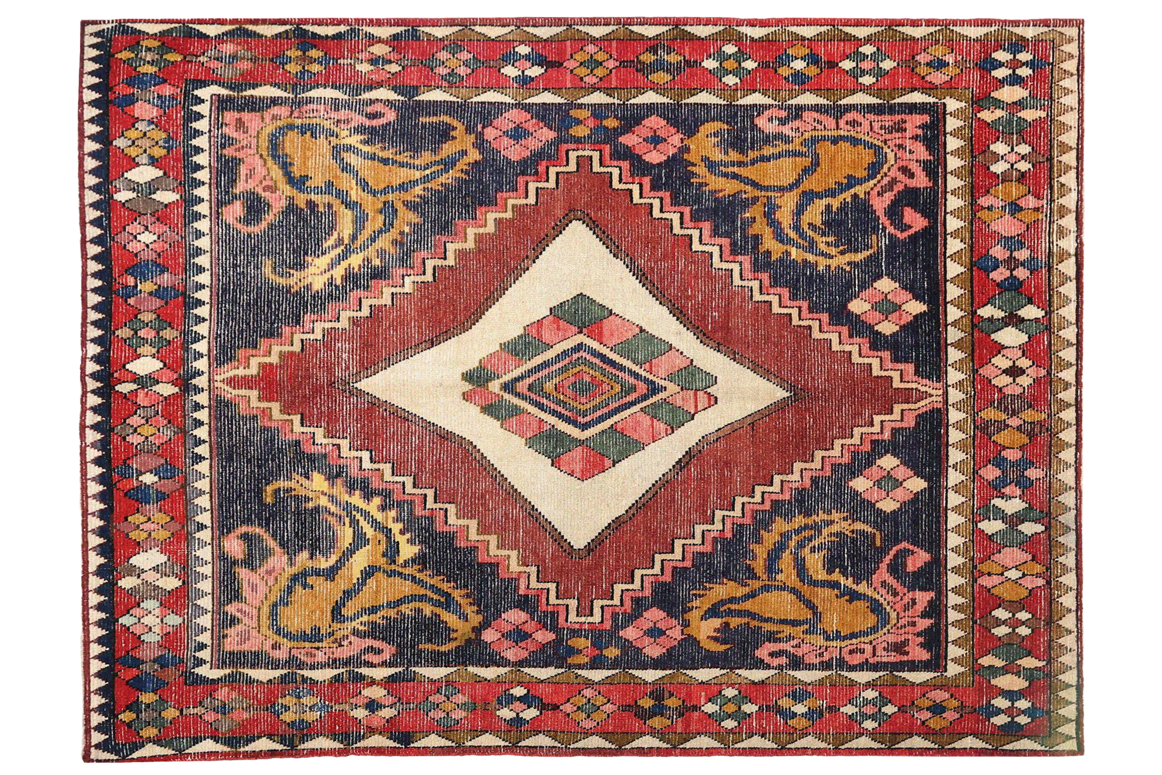 Thumbnail 2 for Persian Bakhtiar Traditional Rug 97132