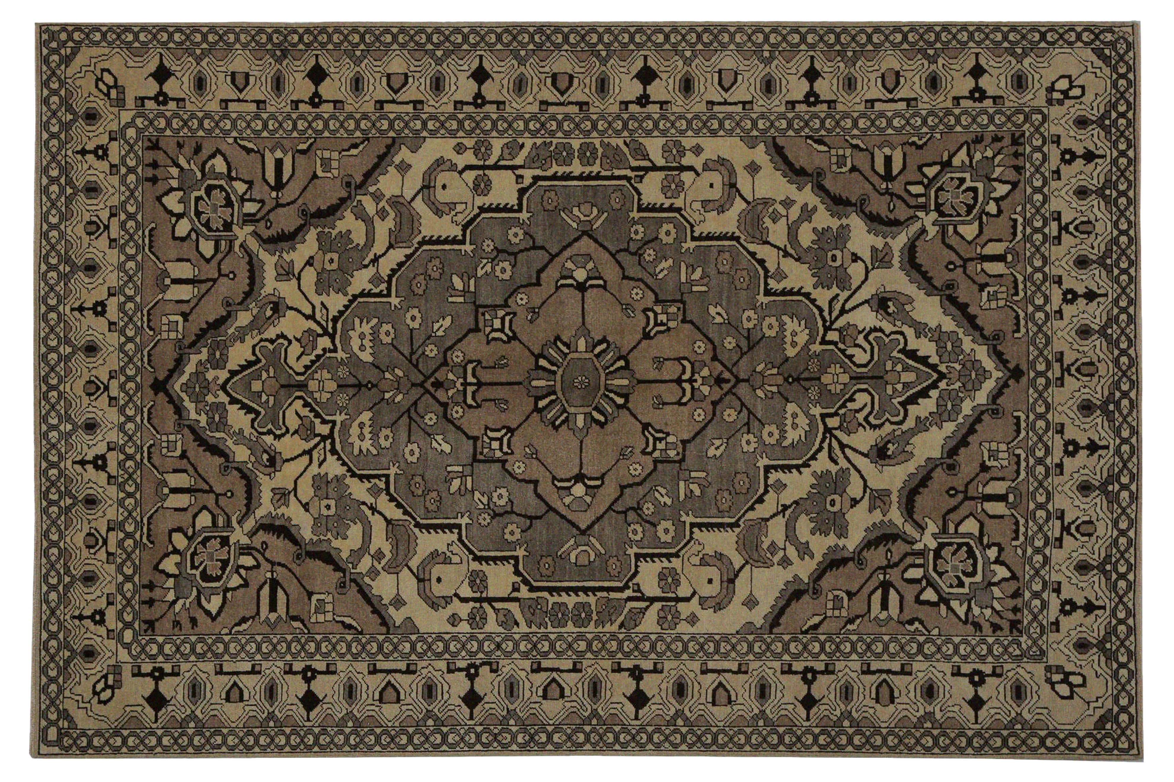 Thumbnail 2 for Persian Bakhtiar Traditional Rug 97137